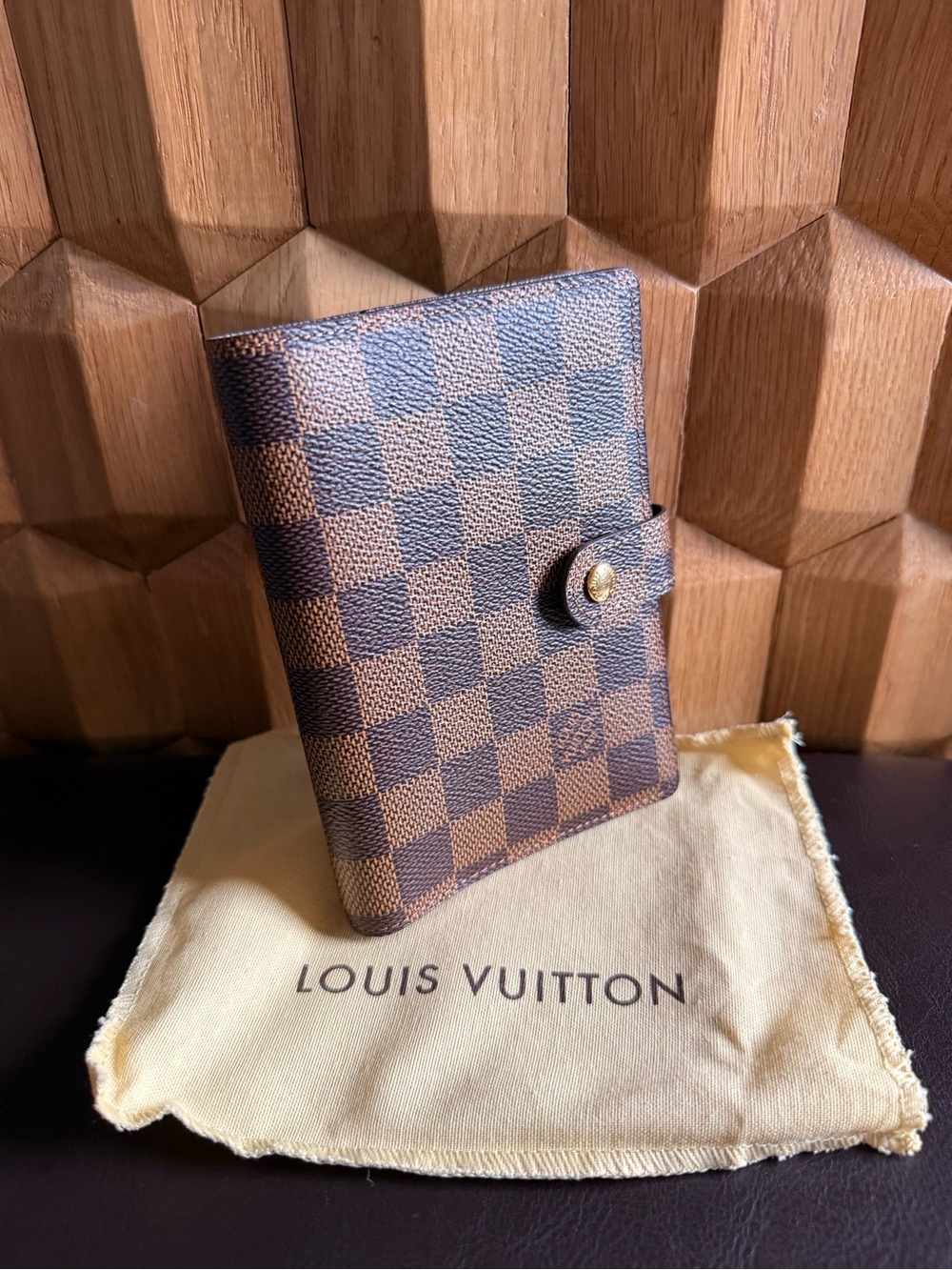 Louis Vuitton Damier Ebene Canvas Agenda